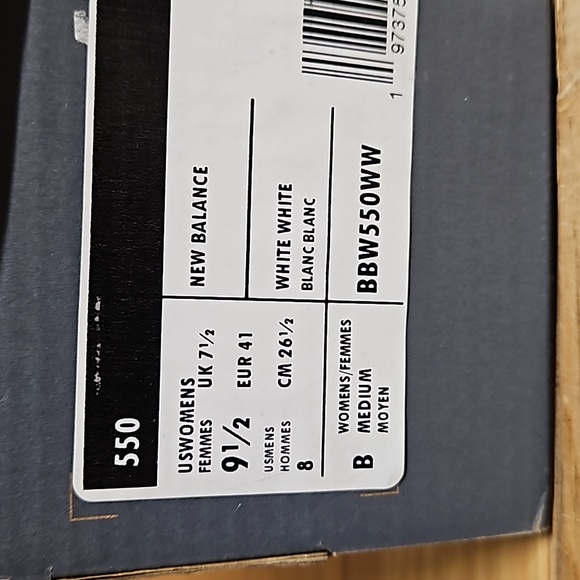 New Balance 550 Triple White Womens Shoe Sneaker BBW550WW - Picture 12 of 16